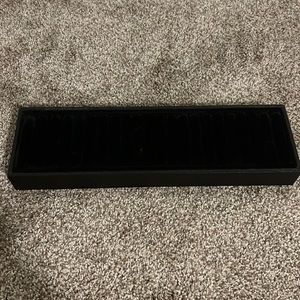 Bracelet Tray Holder - 21 Section Bangle Tray with Black Velvet Inserts